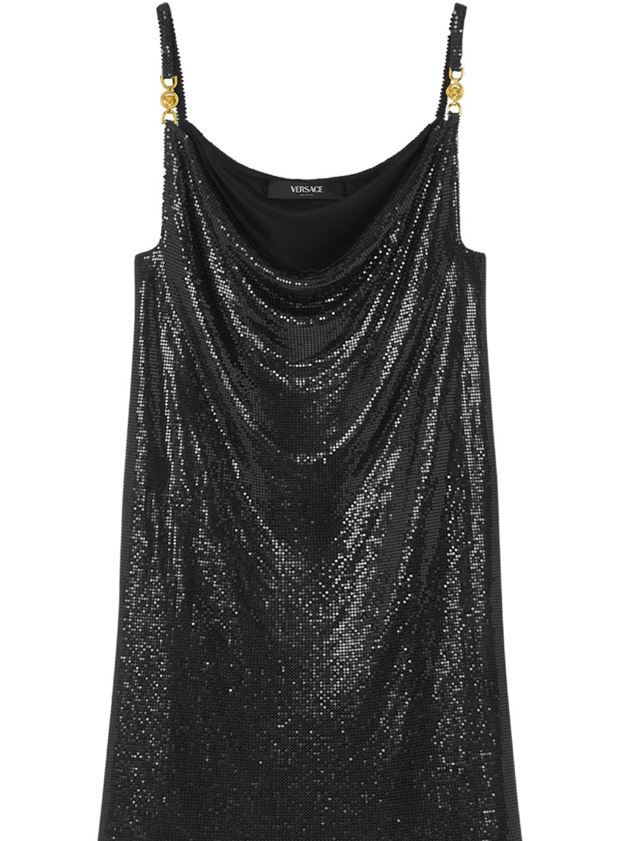 dress mini metal mesh Versace Women 0709